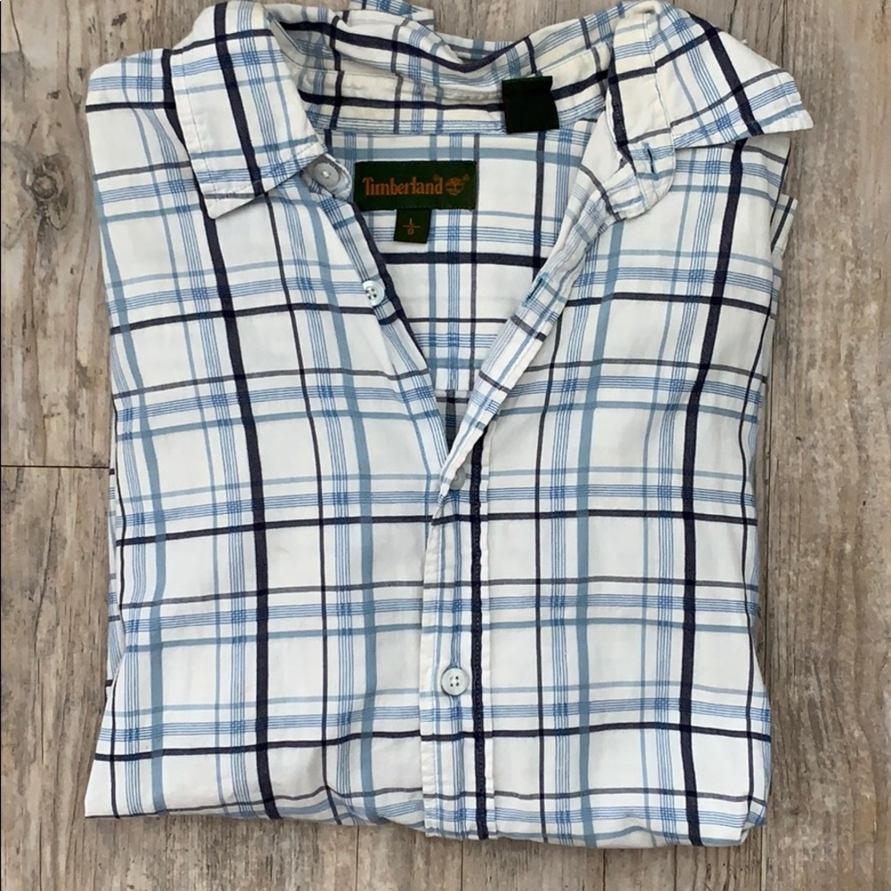 Timberland short sleeve button up